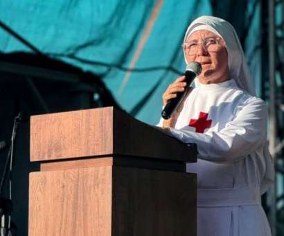 Irmãs Filhas de São Camilo participam do Encontro Maranata e emocionam jovens em Limeira- SP