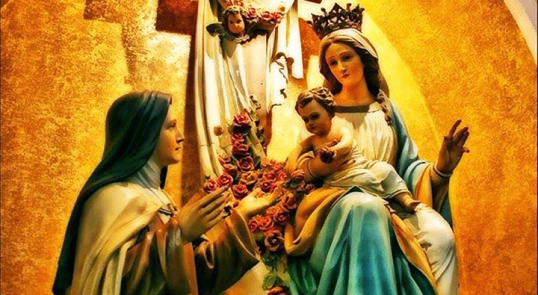 O amor de Santa Teresinha a Virgem Maria